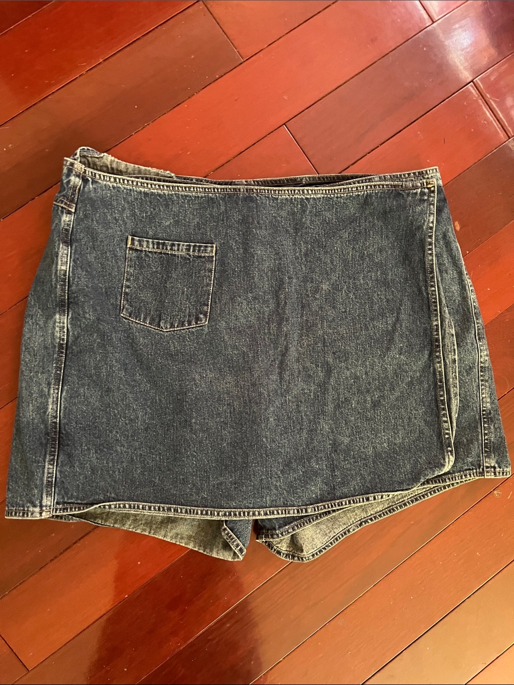 Venezia Jeans Denim Skort in Dark Blue plus size 20